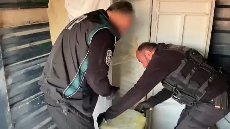 Malatya'da 11 kilo 650 gram skunk ele geçirildi