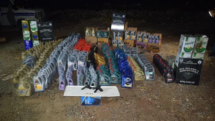 Malatya'da motor yağı hırsızları yakalandı!