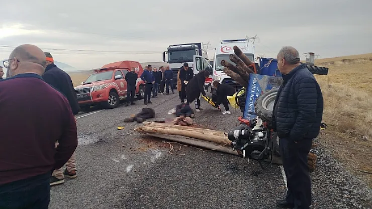 Malatya'da tır ile çapa motoru çarpıştı: 1 ölü, 2 ağır yaralı