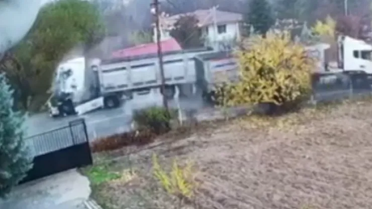 Malatya'da iki tır çarpıştı: 1 ağır yaralı