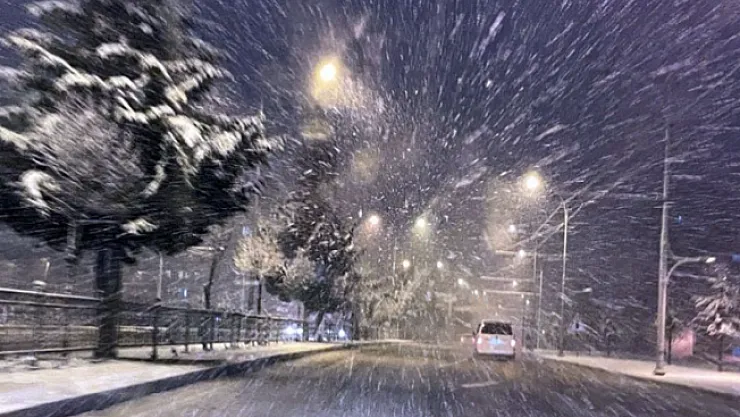 Malatyalılar dikkat! Kar geliyor!...