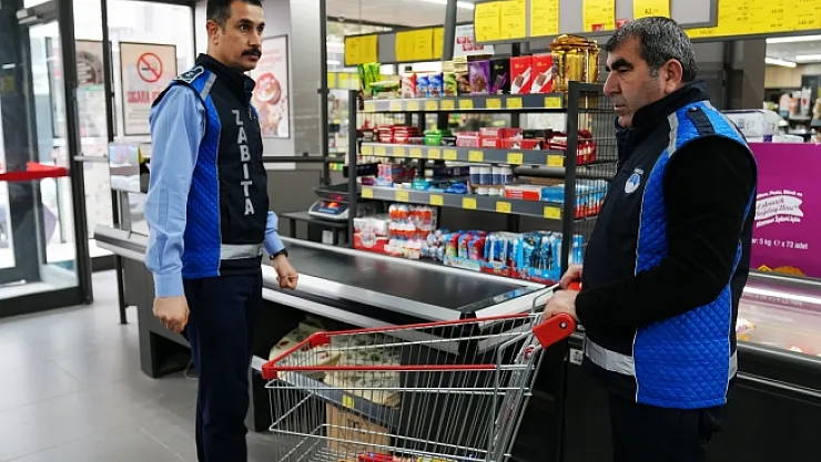 Battalgazi Zabıtasından market denetimleri!