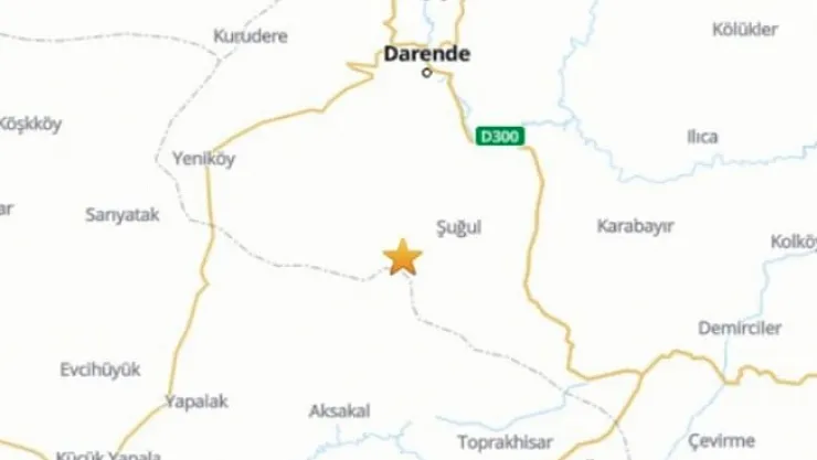 Darende' de korkutan deprem!