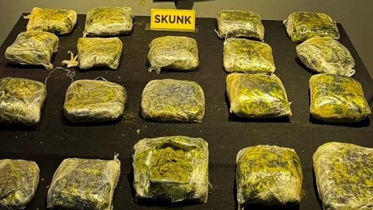 Malatya'da peynir bidonunda 12 kilo uyuşturucu bulundu!