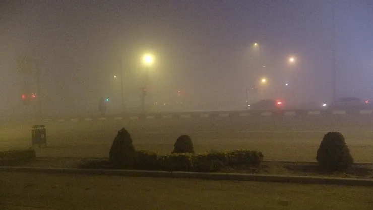 Malatya'da yoğun sis etkili oluyor