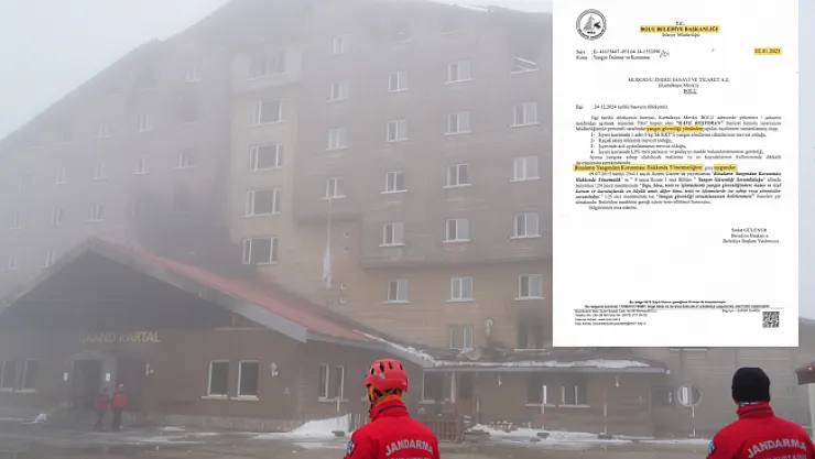 &quotYangın yeterlilik belgesi" verilmiş!