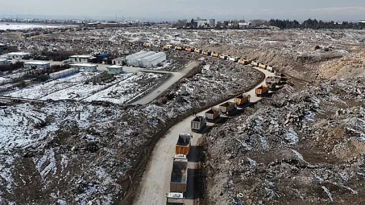 Malatya'da döküm sahası krizi! Hafriyatçılar kontak kapattı