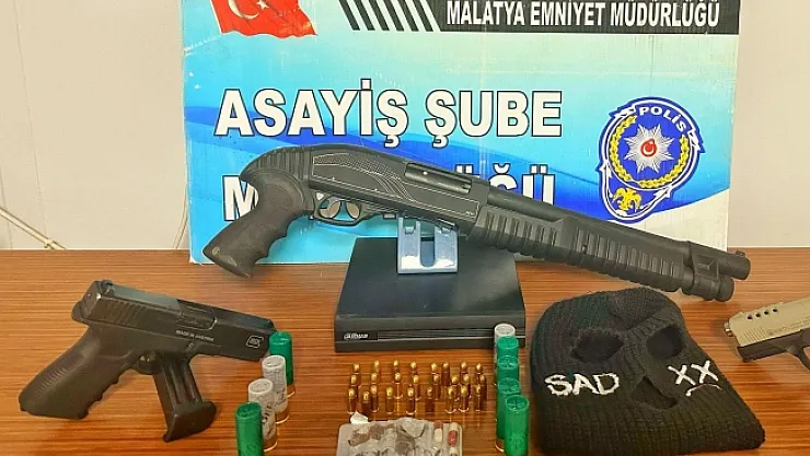 Malatya'da kar maskeli gasp ve yaralama! 4 gözaltı