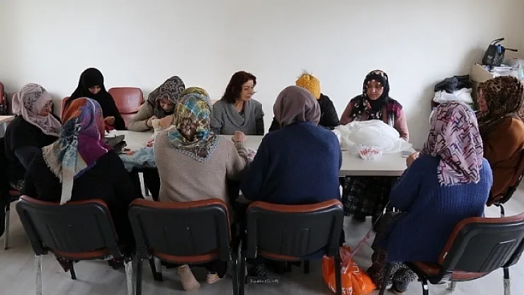 Battalgazi Belediyesi destekliyor, kadınlar üretiyor