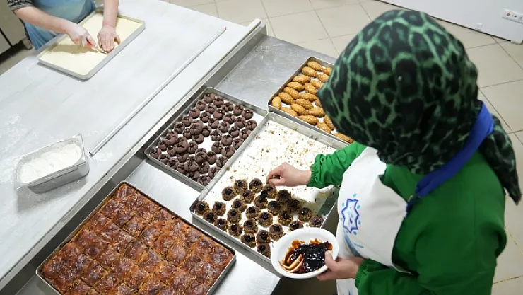 Battalgazi Kadın Kooperatifi'nde bayram hazırlığı…