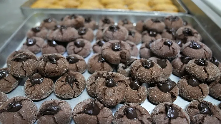 Bayram tatlıları Kadın Kooperatifi'nden