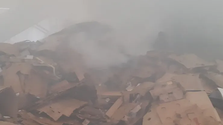 Malatya'da geri dönüşüm fabrikasında yangın