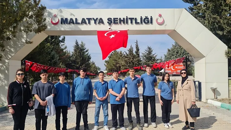 Sümer MTAL öğrencilerinden anlamlı ziyaret