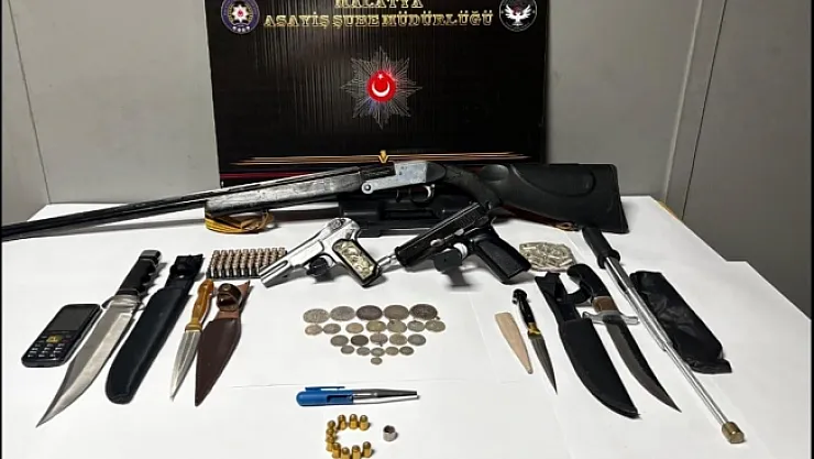 Yakalanan cinayet zanlısının ikametinden cephanelik çıktı