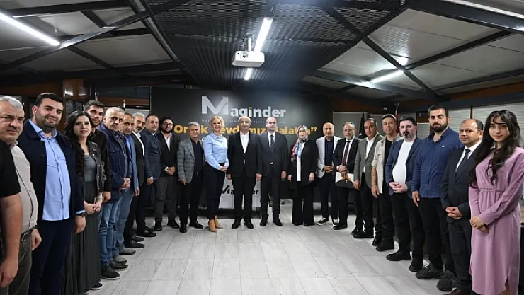 Başkan Er'den MAGİNDER'e ziyaret