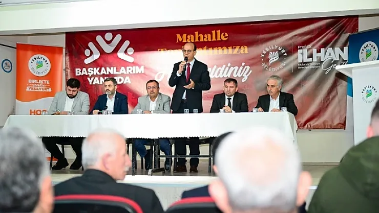 'Başkanlarım Yanımda' toplantısının durağı Yeşiltepe oldu