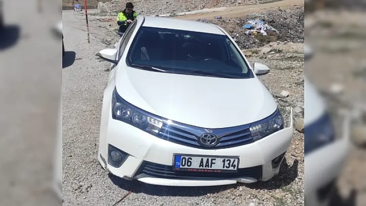 Hakimiyetini kaybetti kazadan kaçamadı!