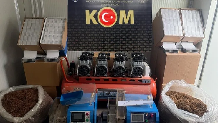 Polis kaçakçılara göz açtırmadı!