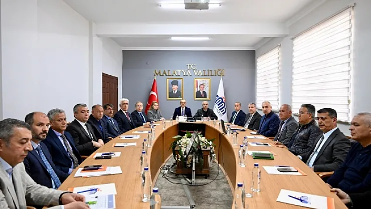 Zirai donun vurduğu Malatya'da kriz masası oluşturuldu!