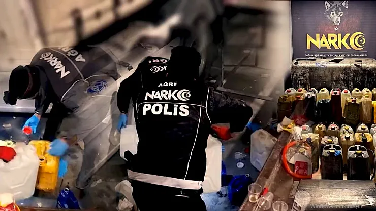 Ağrı'da 761 Kilo Metamfetamin Ele Geçirildi