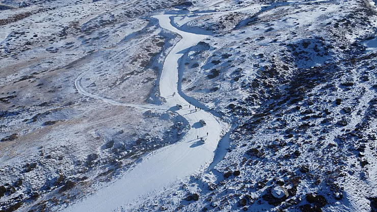 Ağrı Dağı'nda 75 Kilometrelik Turizm ve Güvenlik Yolu Tamamlandı