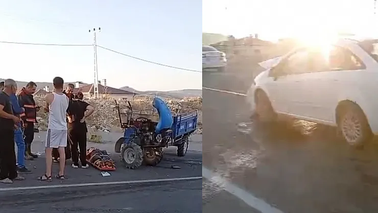 Akçadağ'da kaza: 4 yaralı!