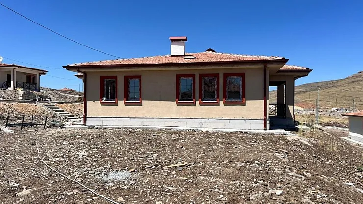 Akçadağ Kozluca'da deprem konutlarında sona doğru