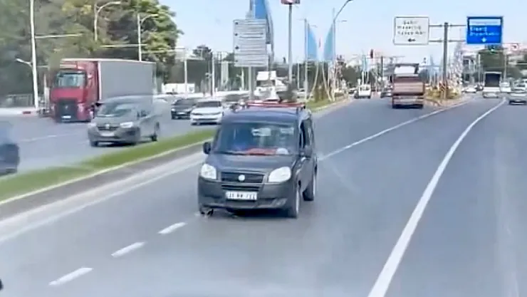 Akıllı kavşakta ters sürüş paniği