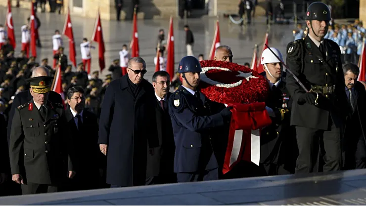 Anıtkabir'de 87. Yıl Anma Töreni