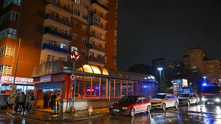 Ankara'da Metroda Korku Dolu Anlar: Demetevler İstasyonunda Duman Paniği