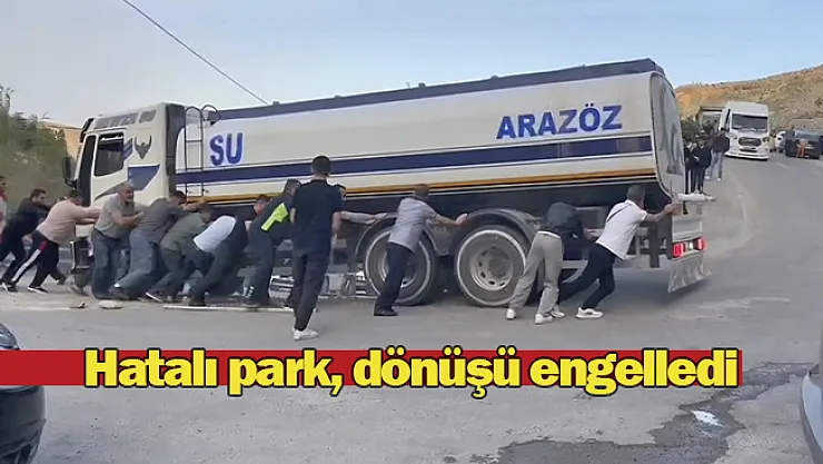 Arazöz vatandaşların yardımıyla kurtarıldı