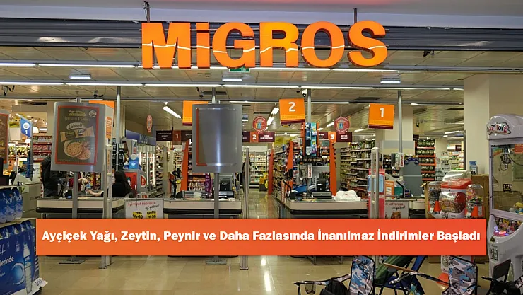 Ayçiçek Yağı, Zeytin, Peynir ve Daha Fazlasında İnanılmaz İndirimler Başladı