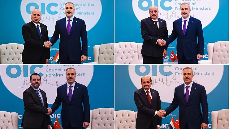 Bakan Hakan Fidan'dan diplomasi trafiği