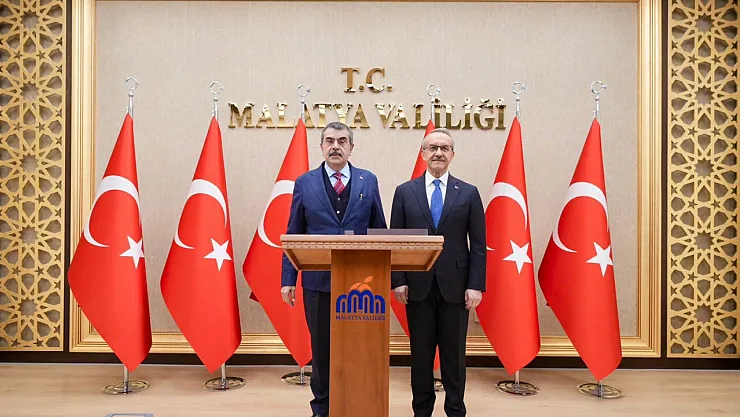 Bakan Tekin Malatya'da Çalışmaları Yerinde İnceledi