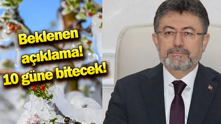 Bakan Yumaklı açıkladı!