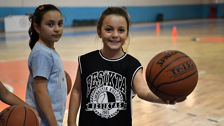 Basketbol kursuna yoğun ilgi