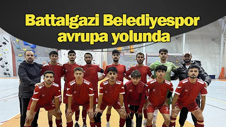 Battalgazi Belediyespor avrupa yolunda