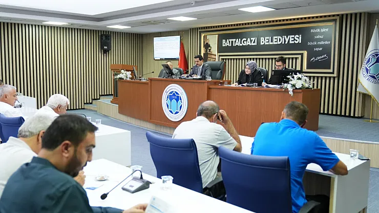 Battalgazi'de 22 gündem maddesi görüşüldü!