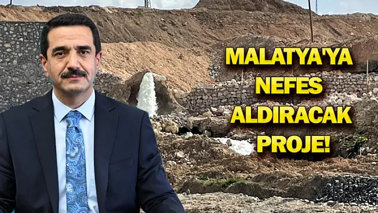 Battalgazi'de 160 bin metrekarelik dev yeşil alan projesi