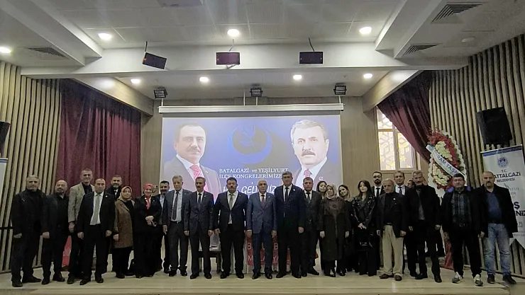 BBP Battalgazi ve Yeşilyurt'ta Kongrelerini Yaptı