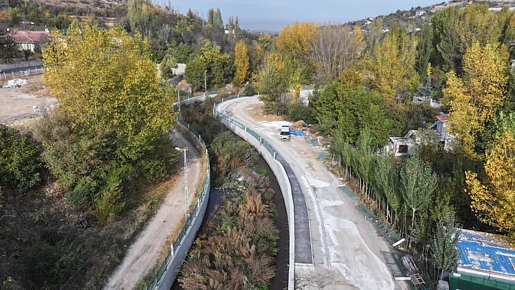 Beylerderesi Bisiklet ve Yürüyüş Yolu Projesi Hızla İlerliyor