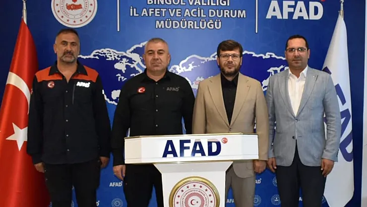 Bingöl'de Müftülük Personelinden AFAD Destek Ekibi Kuruluyor