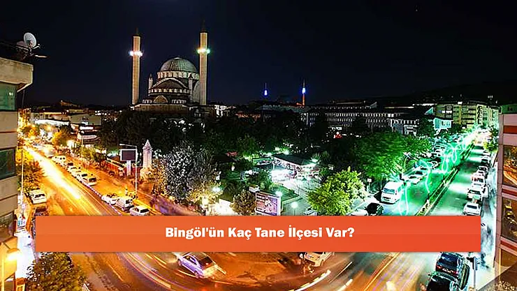 Bingöl'ün Kaç Tane İlçesi Var?