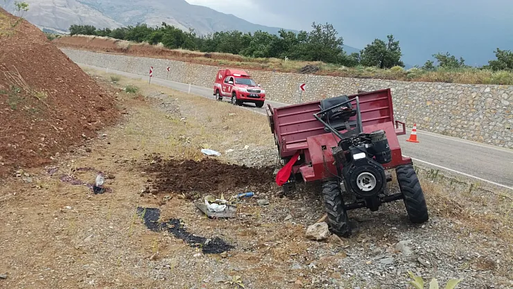 Çapa motorunun altında kalan sürücü hayatını kaybetti