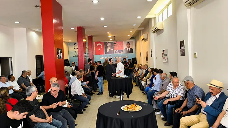 CHP İl Başkanlığı'nda bayramlaşma töreni!