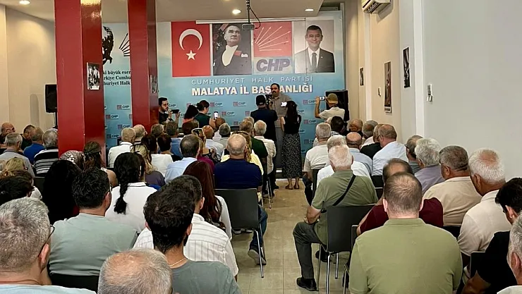CHP Malatya'dan kuruluş mesajı! 'Halkla birlikte dimdik ayaktayız'