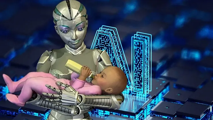 Çin'de çığır açan teknoloji: İnsan bebeği taşıyıp doğurabilen ilk gebelik robotu