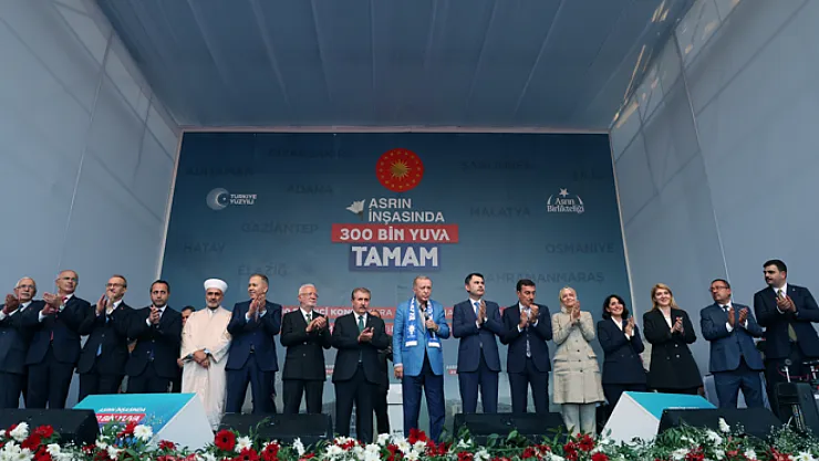 Cumhurbaşkanı Erdoğan: 'Deprem turistlerini bir kez daha hüsrana uğrattık'