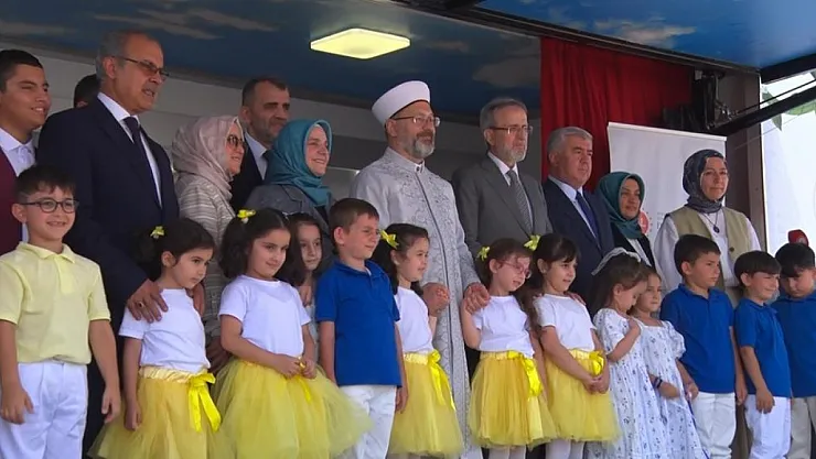 Diyanet İşleri Başkanı Erbaş: 'Gezici Mobil Kur'an Kursumuzu hayata geçiriyoruz'