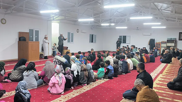 Doğanşehir'de Minikler Camide Buluştu